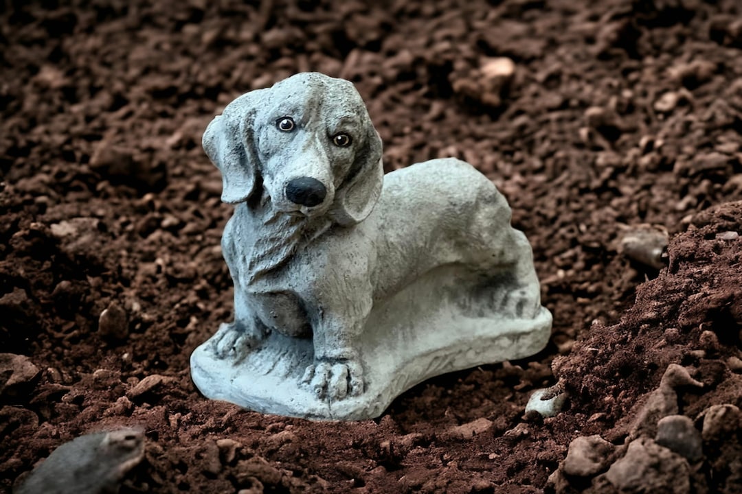 Dachshund Dog Figure Garden Statue Gift for Dog Lovers Yard Etsy