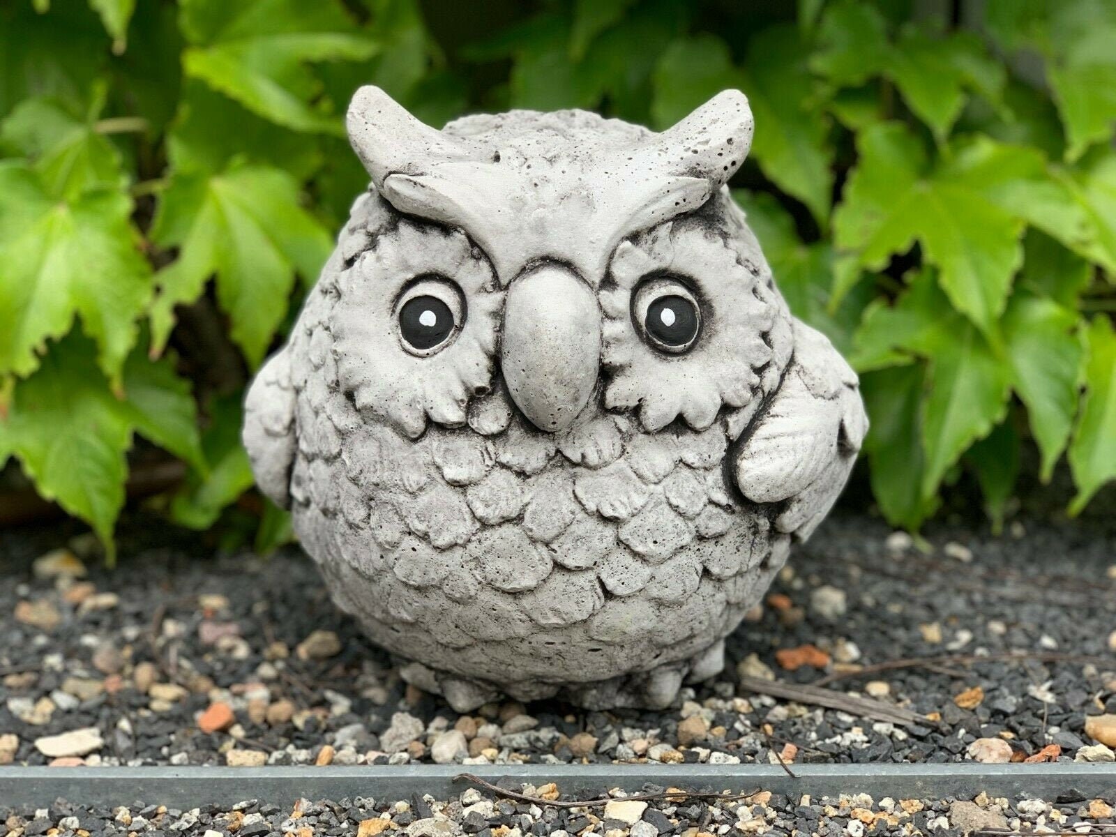 Amazon.com: Owl Decor Garden Statue Resin Fake Owl Figurine Garden Lawn  with Solar LED Lights for Outdoor Yard Garden Decorations : Tools & Home  Improvement