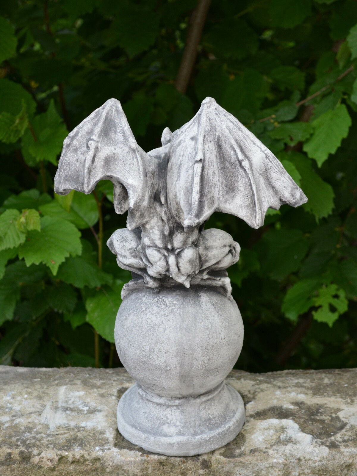 Cute gargoyle Guardian gargoyle statue dog gargoyle winged Etsy