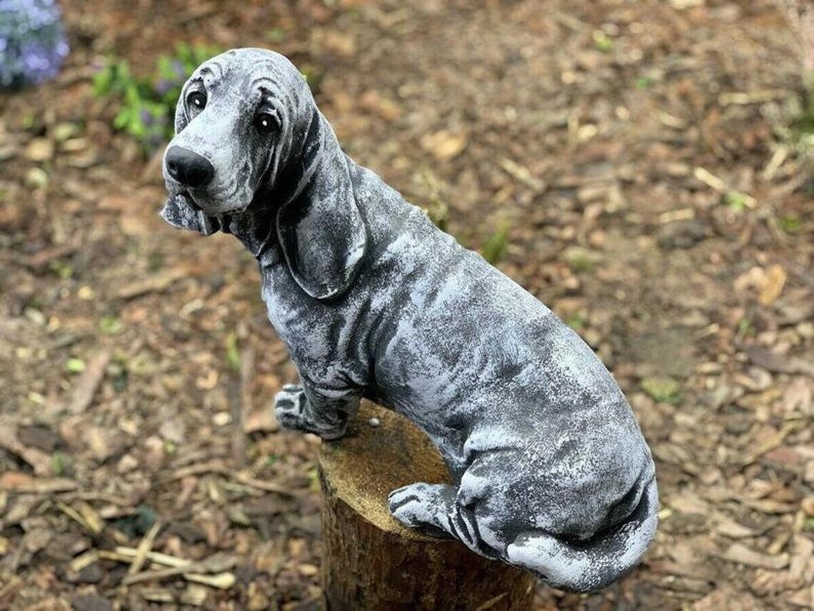 Dachshund Statue Outdoor for Cement Garden Decor. Dog Yard Art Etsy