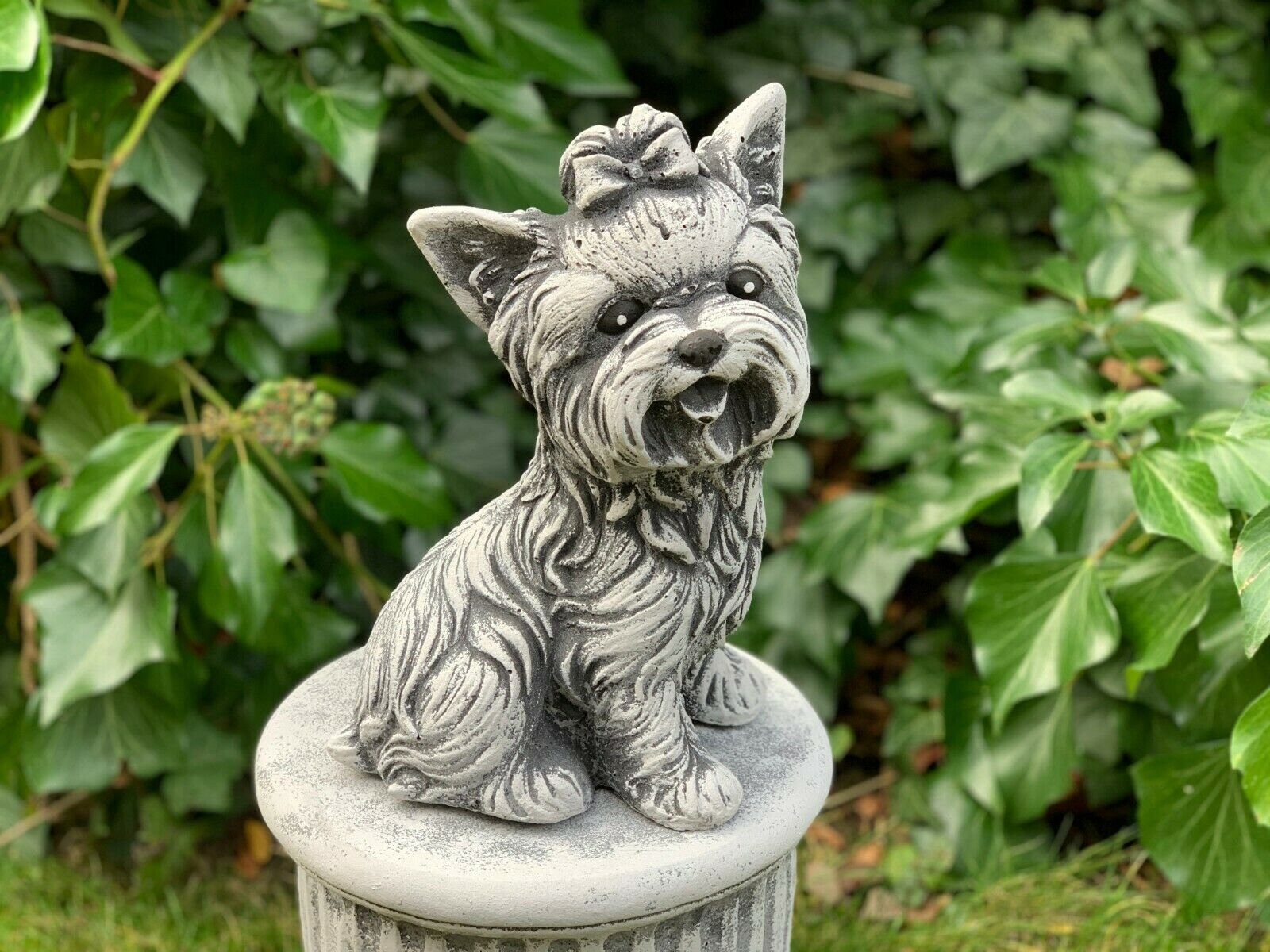 Yorkshire terrier statue yorkie terrier figurine toy terrier Etsy