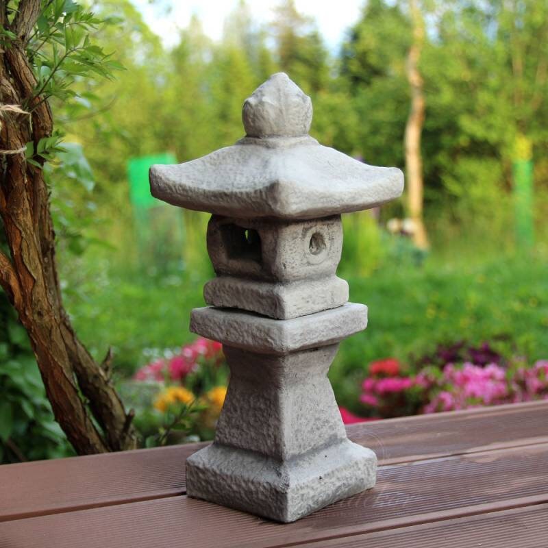 Japanese Garden Temple Statue Etsy