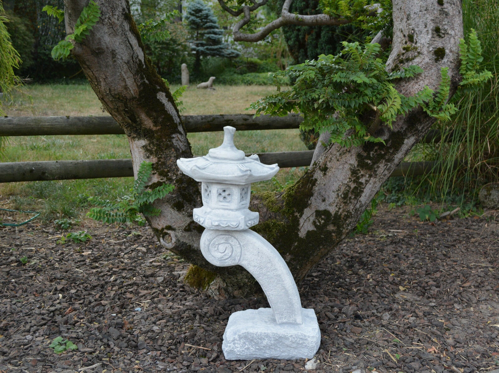 Japanese Pagoda Garden Statue for Asian Decor Art. Japanese Etsy UK