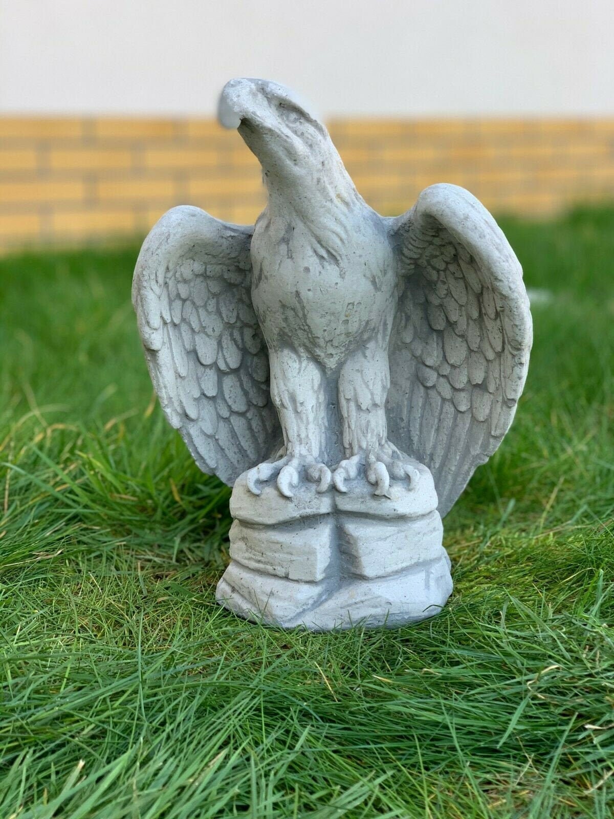 Arte de jardín con estatua de águila real para la decoración - Etsy España