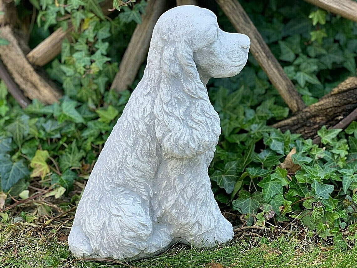 concrete cocker spaniel