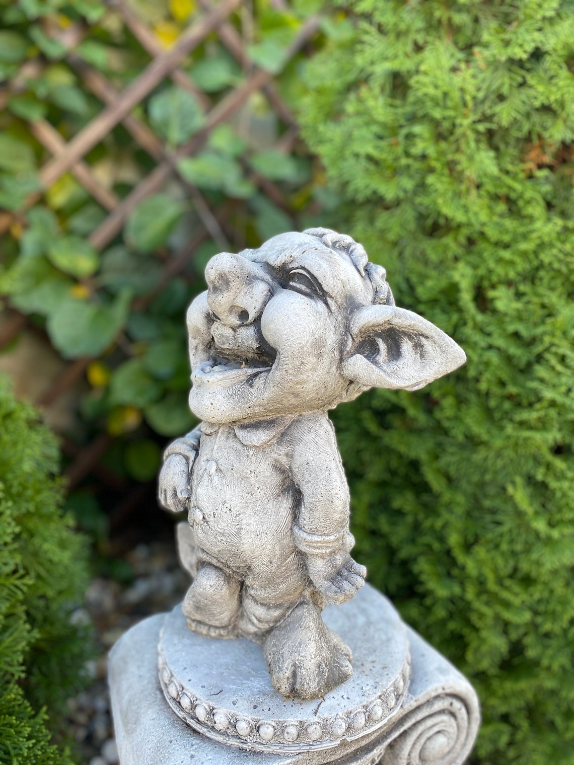 Troll Garden Statue for Fantasy Outdoor Gardening Decor. Etsy