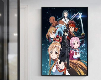 Sword Art Online Poster Etsy