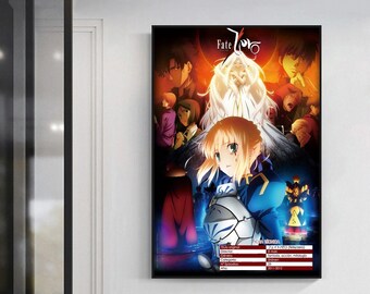Fate Zero Poster Etsy