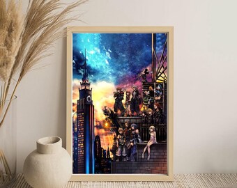 Kingdom Hearts 3 Poster - Etsy