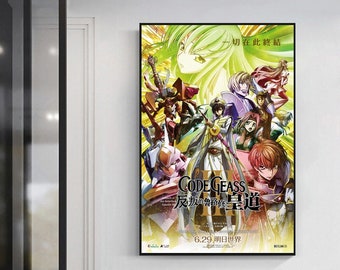 Code Geass Poster Etsy