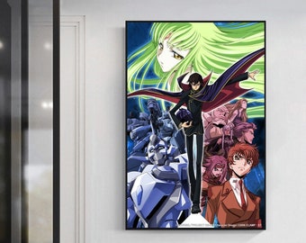 Code Geass Poster Etsy Code Geass Poster Etsy