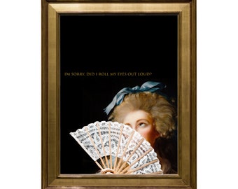 Feminist Madame Grand Art Print: Gallery Wall Decor (Digital Download)
