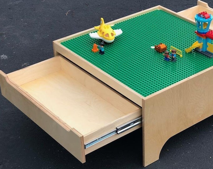 Building Bricks Activity Table Plans - Etsy Canada