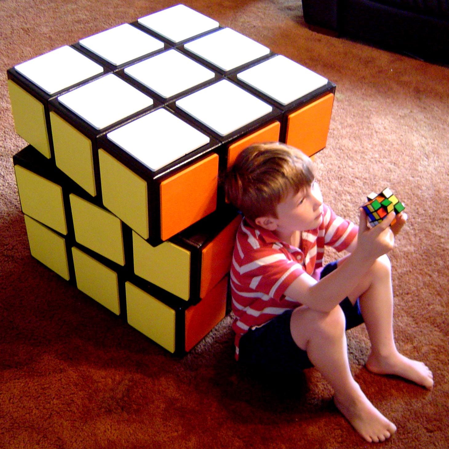 Sofa Rubik's Cube Stool Rubiks Cube Furniture