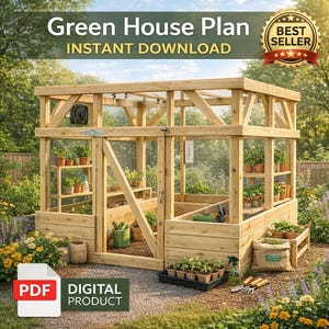 DIY Garden Enclosure Plans Raised Bed Cage Wooden Vegetable Protection PDF