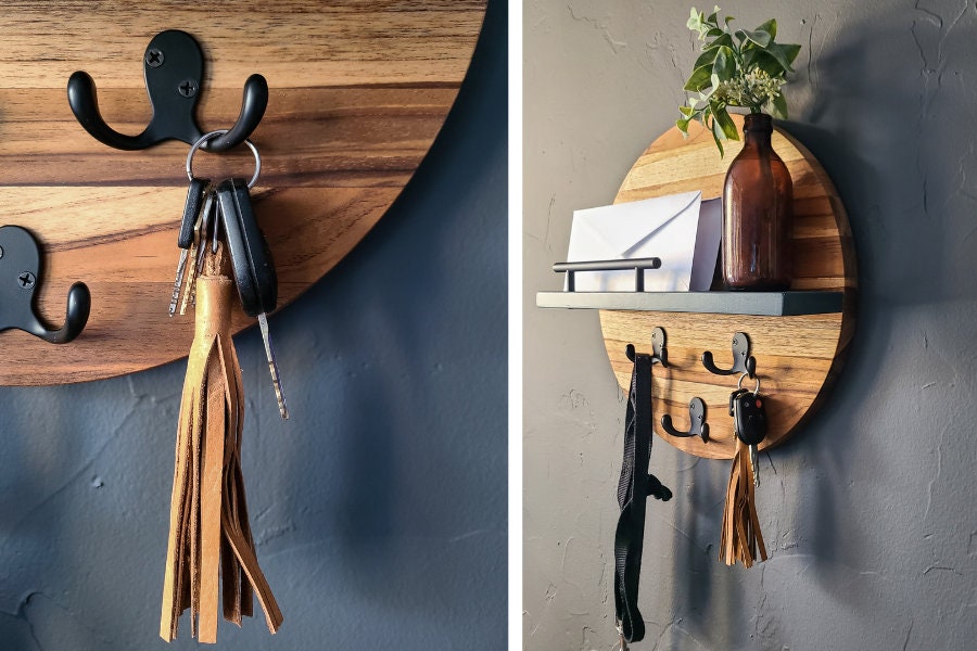 DIY Key Rack, Wall Key Rack, Mounted Mail and Keyrack, Digital PDF ...