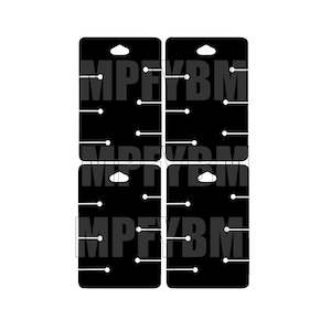 6 クロコダイル ジビット (宝石) - ディスプレイカード デジタルテンプレート 3 インチ x 4.5 インチ SVD PDF PNG