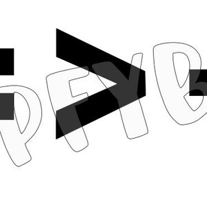 Lika är större än dividerat / Likhet är större än division SVG PDF PNG