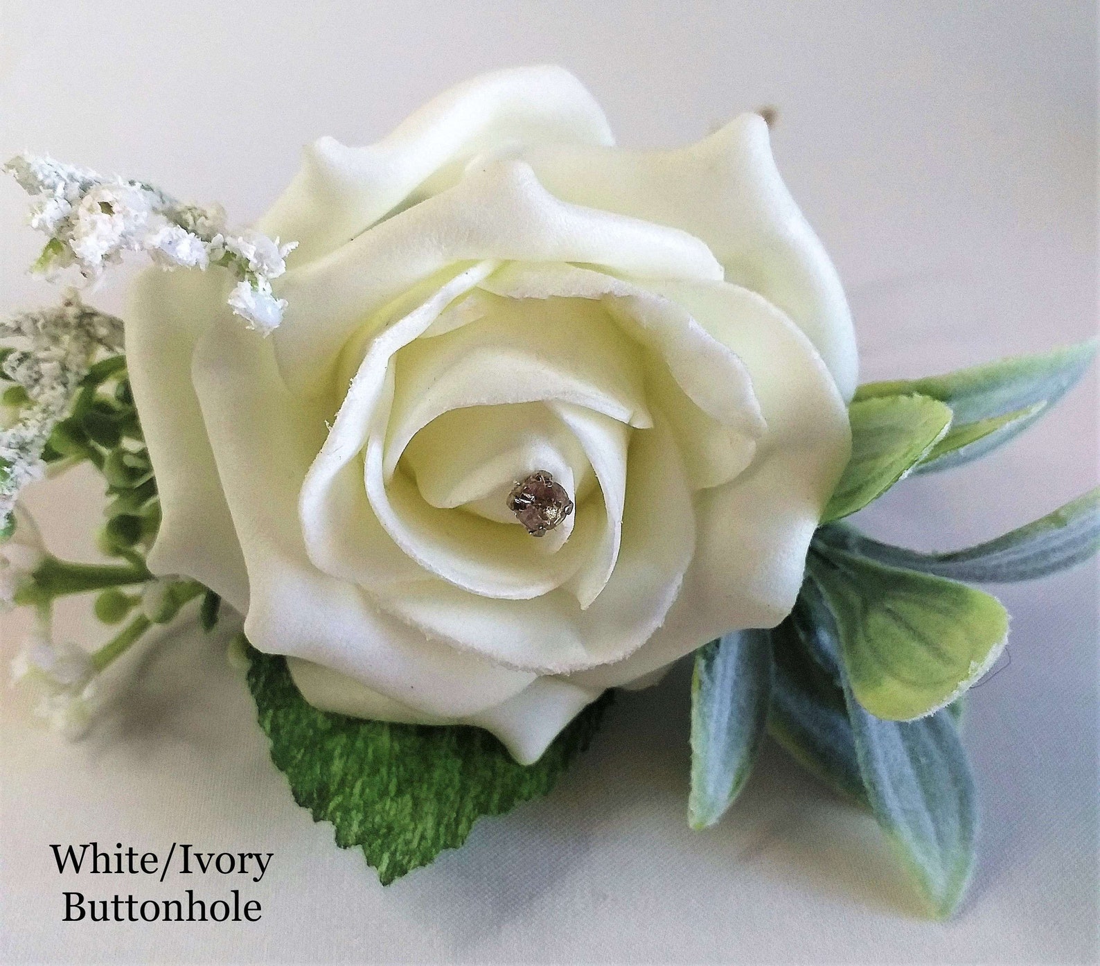 Baby Blue Wedding Flowers. Rose Bouquets Buttonholes Etsy UK