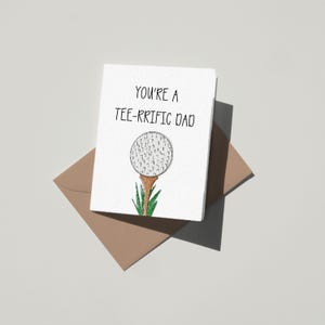 Cartão de Dia dos Pais, Trocadilhos de Golfe Humorísticos, Cartão de Trocadilho de Golfe, Cartão de Trocadilho de Golfe, Cartão de Padrinho de Golfe, Cartão de Aniversário de Golfe para Namorado, Cartão de Aniversário para Marido