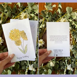 November Birthday Card|Birth Flower|Birthmonth|Gift|Mums Flowers|Birth Flower Bouquet|Wall Art|Print|Chrysanthemum|Flower|BirthFlower Tattoo