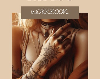 Tiny Tattoo Manual, Fine Line Tattoo Training Guide, Student Tattoo Manual, Digital PDF eBook, Tiny Tattoo Ebook, Learn Fine Line Tattooing