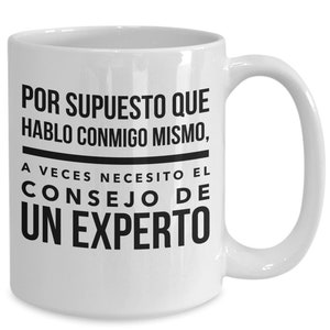 Taza en español, tazas divertidas para mama papa hija hijo hermana hermano tia, tazas graciosas, regalos divertidos para, regalos chistos...