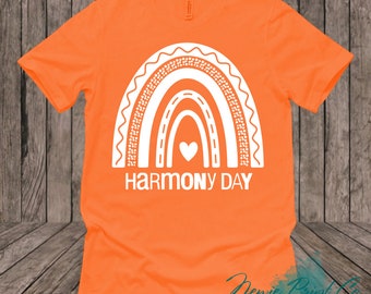 Harmony Day T-shirt - Rainbow