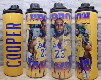 LeBron James Basketball NBL - Insulated Drink Bottles - Printed
