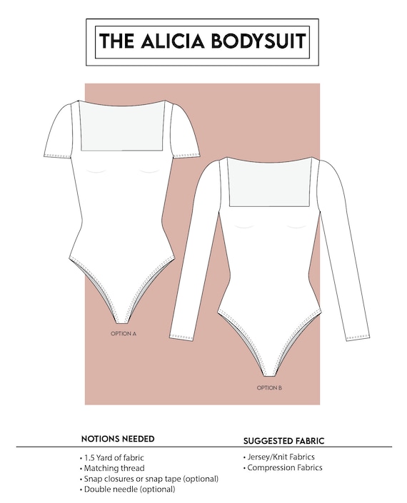 33+ Fabric Sewing Patterns Bodysuit - ArlineFoster