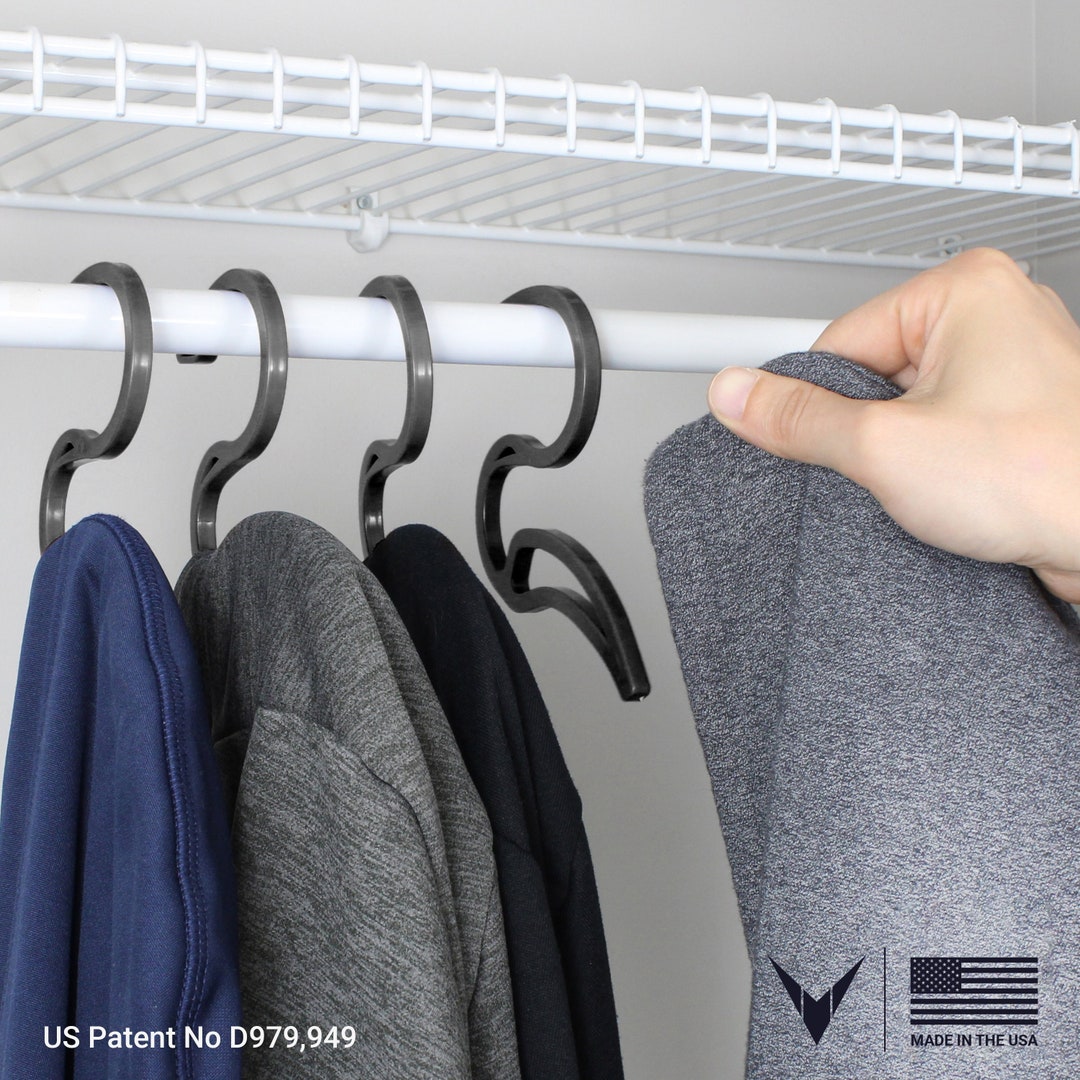Venalli Hoodie Hangers Hangers Designed for Hoodies set of 10 Hangers ...