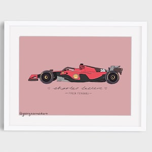 Digital Download/Print - Charles Leclerc Scuderia Ferrari