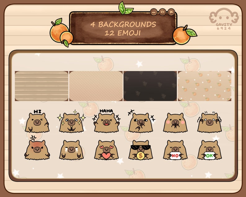 Stream Overlay
Stream Overlay Pack
Vtuber
Capybara Stream
Capybara
Gaming
gaming gift
Animated Stream
Alerts
Alerts Stream
Stream Pack
Cozy Stream
Cozy Overlay