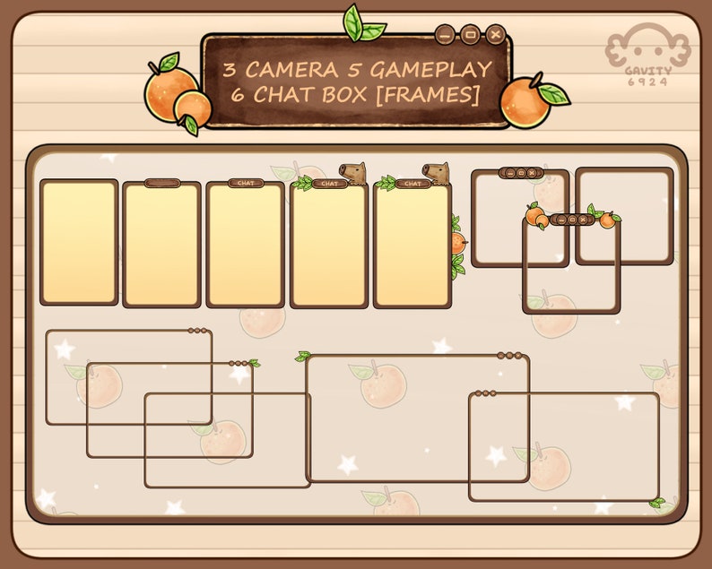 Stream Overlay
Stream Overlay Pack
Vtuber
Capybara Stream
Capybara
Gaming
gaming gift
Animated Stream
Alerts
Alerts Stream
Stream Pack
Cozy Stream
Cozy Overlay