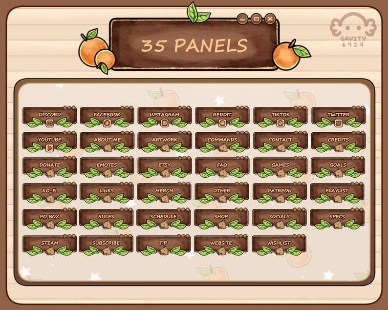 Stream Overlay
Stream Overlay Pack
Vtuber
Capybara Stream
Capybara
Gaming
gaming gift
Animated Stream
Alerts
Alerts Stream
Stream Pack
Cozy Stream
Cozy Overlay