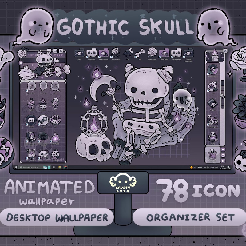 Goth Wallpaper Pc - Etsy