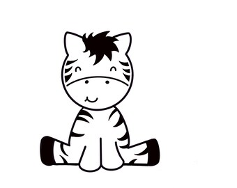 Download Baby Zebra Svg Etsy