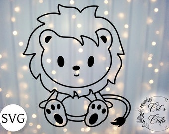 Free Free 283 Cute Baby Lion Svg SVG PNG EPS DXF File