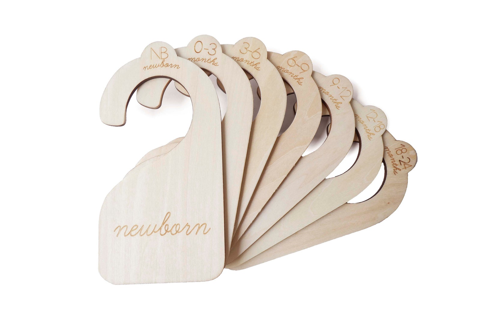 Baby Closet Dividers Baby Gift Nursery Organization Gender Neutral