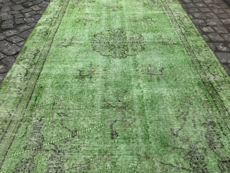 Classic Turkish Rug,Vintage Rug,Faded Antique Rug,Anatolian Rug,Oushak Rug,Decorative Rug 3.8x6.6 ft Turkish Rug,Vintage Carpet EK121