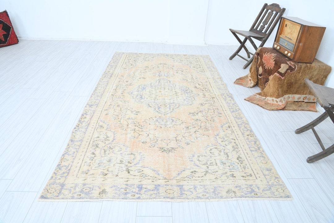 4x9 Runner, Turkish Runner Rug,vintage Runner 4x9,oushak Rug Runner ...