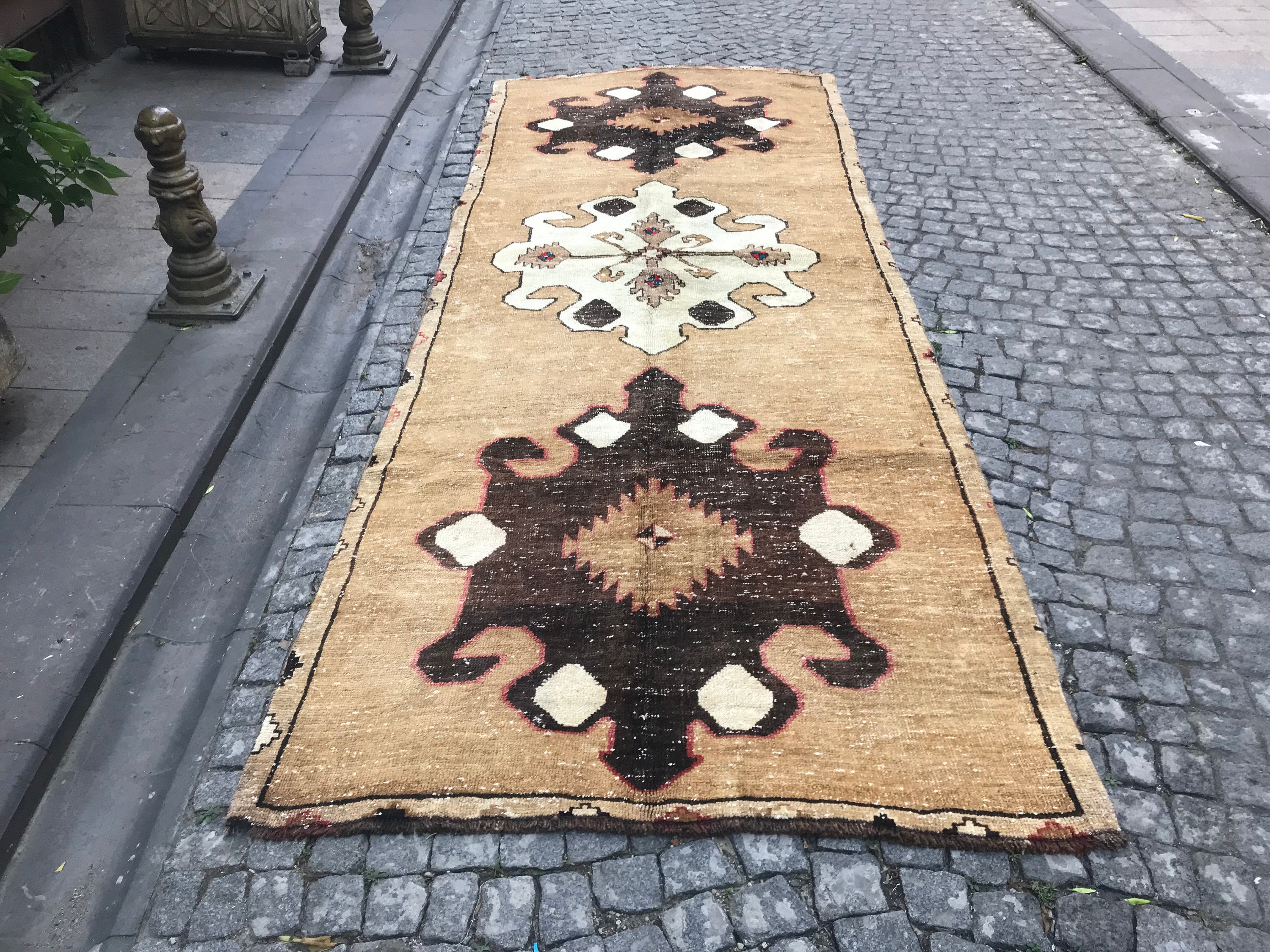 Oriental Runner Turkish Runner Rug Vintage Runner Rug EBM54 Oushak Runner 2.8x11.4 ft Hallway Runner Antique Rug Anatolian Runner Oriental Runner Turkish Runner Rug Vintage Runner Rug EBM54 Oushak Runner 2.8x11.4 ft Hallway Runner Antique Rug Anatolian Runner