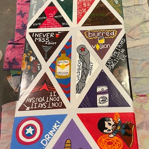 Custom painted pong table!!
