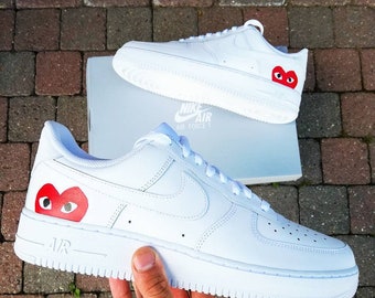 cdg heart air force 1