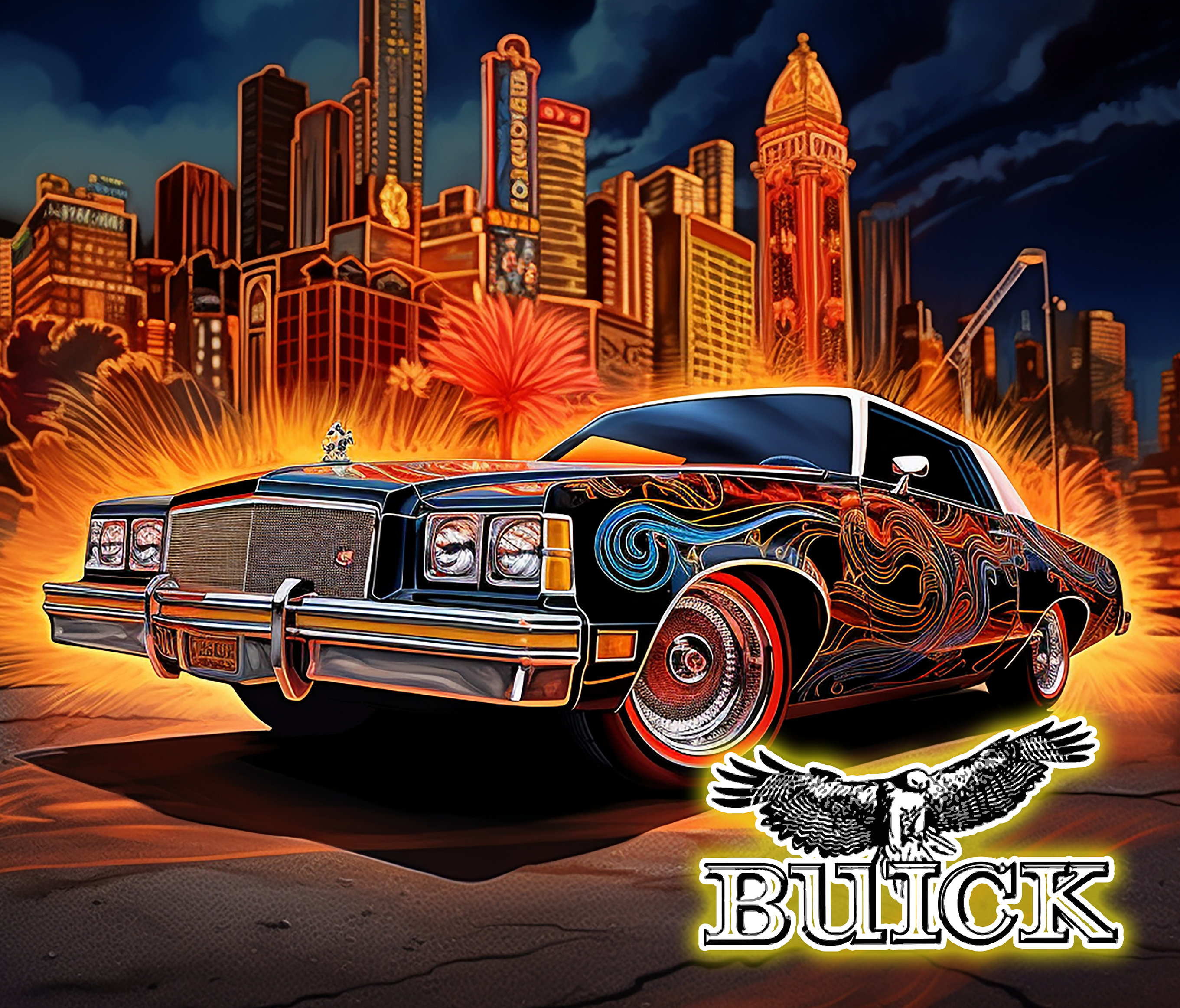Regal Ride Decal Buick Regal Lowrider Wallpaper