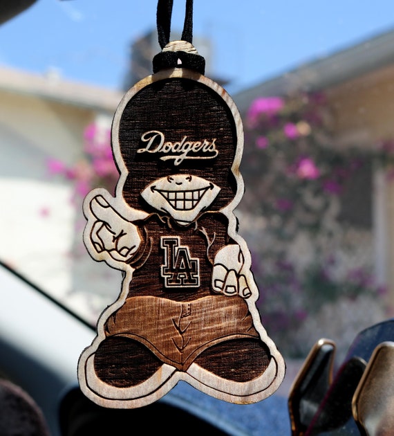 Homies Car Charm: Engraved Wood, Latino Culture, Custom Sports Team