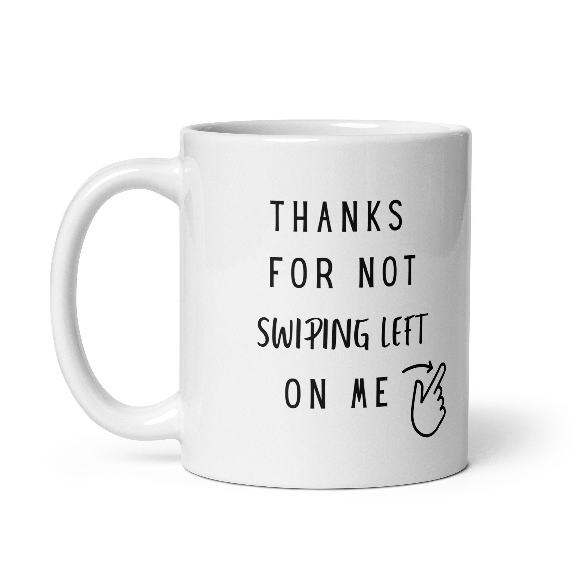 "Thanks For Swiping Right" Couple Keychain - Funny Valentine's/Anniversary Gift For Him Or Her - View #3