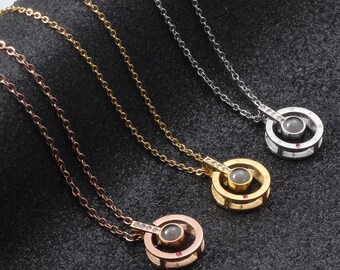 I Love You Necklace 100 Different Languages Etsy I Love You Necklace 100 Different Languages Etsy