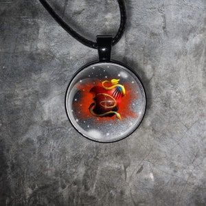 Descendants Pendant Necklace, Descendants Rise of Red, Descendants Jewelry, Descendants Gift