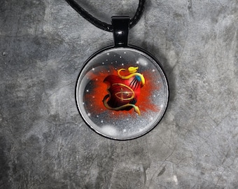 Descendants Pendant Necklace, Descendants Rise of Red, Descendants Jewelry, Descendants Gift